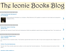 Tablet Screenshot of iconicbooks.blogspot.com