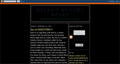 Desktop Screenshot of helenshungryheart.blogspot.com