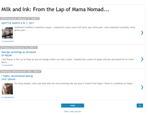 Tablet Screenshot of mamanomad.blogspot.com