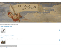 Tablet Screenshot of elojoandarin.blogspot.com