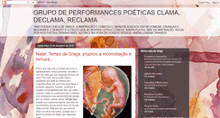 Desktop Screenshot of clamapoesia.blogspot.com