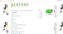 Desktop Screenshot of geoforoenlaces.blogspot.com