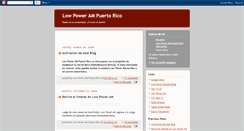 Desktop Screenshot of lowpowerampr.blogspot.com