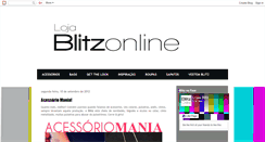 Desktop Screenshot of lojablitzonline.blogspot.com