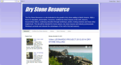 Desktop Screenshot of drystoneresource.blogspot.com