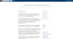 Desktop Screenshot of journalsportsmedia.blogspot.com