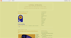 Desktop Screenshot of lyssa-strada.blogspot.com