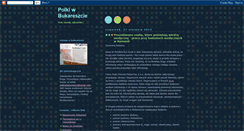 Desktop Screenshot of polkiwbukareszcie.blogspot.com