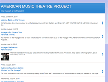 Tablet Screenshot of amtpnumusicals.blogspot.com