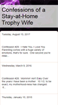 Mobile Screenshot of confessionsofastay-at-hometrophywife.blogspot.com