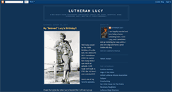 Desktop Screenshot of lutheranlucy.blogspot.com