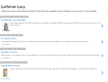 Tablet Screenshot of lutheranlucy.blogspot.com