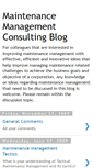 Mobile Screenshot of maintenancemanagementconsulting.blogspot.com