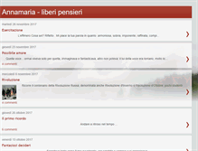 Tablet Screenshot of annamaria-liberipensieri.blogspot.com