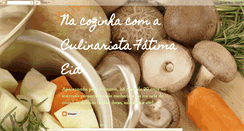 Desktop Screenshot of culinaristafatimaeid.blogspot.com