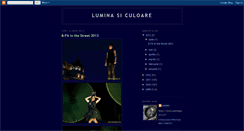 Desktop Screenshot of luminasiculoare.blogspot.com