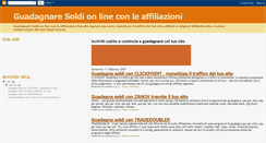 Desktop Screenshot of guadagnaresoldionline.blogspot.com