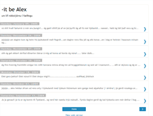 Tablet Screenshot of itbealex.blogspot.com