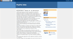 Desktop Screenshot of paypaljobs.blogspot.com