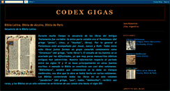 Desktop Screenshot of librosybibliotecas-codexgigas.blogspot.com