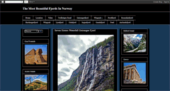 Desktop Screenshot of fjordsofnorwaywonder.blogspot.com