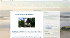 Desktop Screenshot of duchonka-chata.blogspot.com