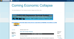 Desktop Screenshot of comingcollapse.blogspot.com