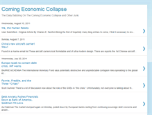 Tablet Screenshot of comingcollapse.blogspot.com