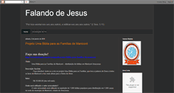 Desktop Screenshot of falandodejesusnet.blogspot.com