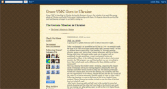 Desktop Screenshot of gracegoestoukraine.blogspot.com