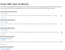 Tablet Screenshot of gracegoestoukraine.blogspot.com