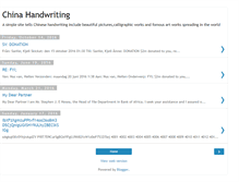Tablet Screenshot of cnhandwriting.blogspot.com
