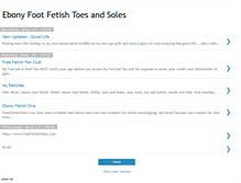 Tablet Screenshot of footfetishchick.blogspot.com