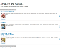 Tablet Screenshot of heatherandgeorge-miraclemakers.blogspot.com