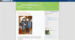 Desktop Screenshot of milkandmotorcycles.blogspot.com