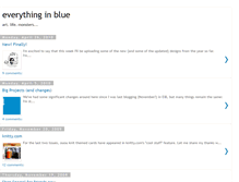 Tablet Screenshot of everythinginblue.blogspot.com