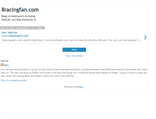 Tablet Screenshot of 8racingfan.blogspot.com