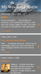 Mobile Screenshot of myweekendmovie.blogspot.com