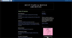 Desktop Screenshot of ducttapeandrouge.blogspot.com