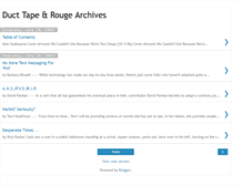 Tablet Screenshot of ducttapeandrouge.blogspot.com