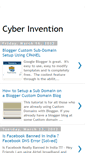 Mobile Screenshot of cyberinvention.blogspot.com