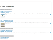 Tablet Screenshot of cyberinvention.blogspot.com