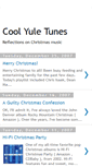 Mobile Screenshot of coolyuletunes.blogspot.com
