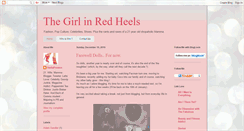 Desktop Screenshot of agirlinredheels.blogspot.com