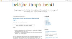 Desktop Screenshot of belajar-tanpa-henti.blogspot.com