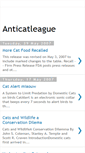Mobile Screenshot of anticatleague.blogspot.com