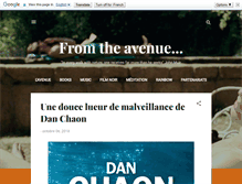 Tablet Screenshot of fromtheavenue.blogspot.com