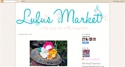 Desktop Screenshot of lulusmarketfeltfood.blogspot.com