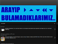 Tablet Screenshot of bulamadiklarimiz.blogspot.com