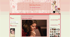 Desktop Screenshot of maisquecharmeoficial.blogspot.com
